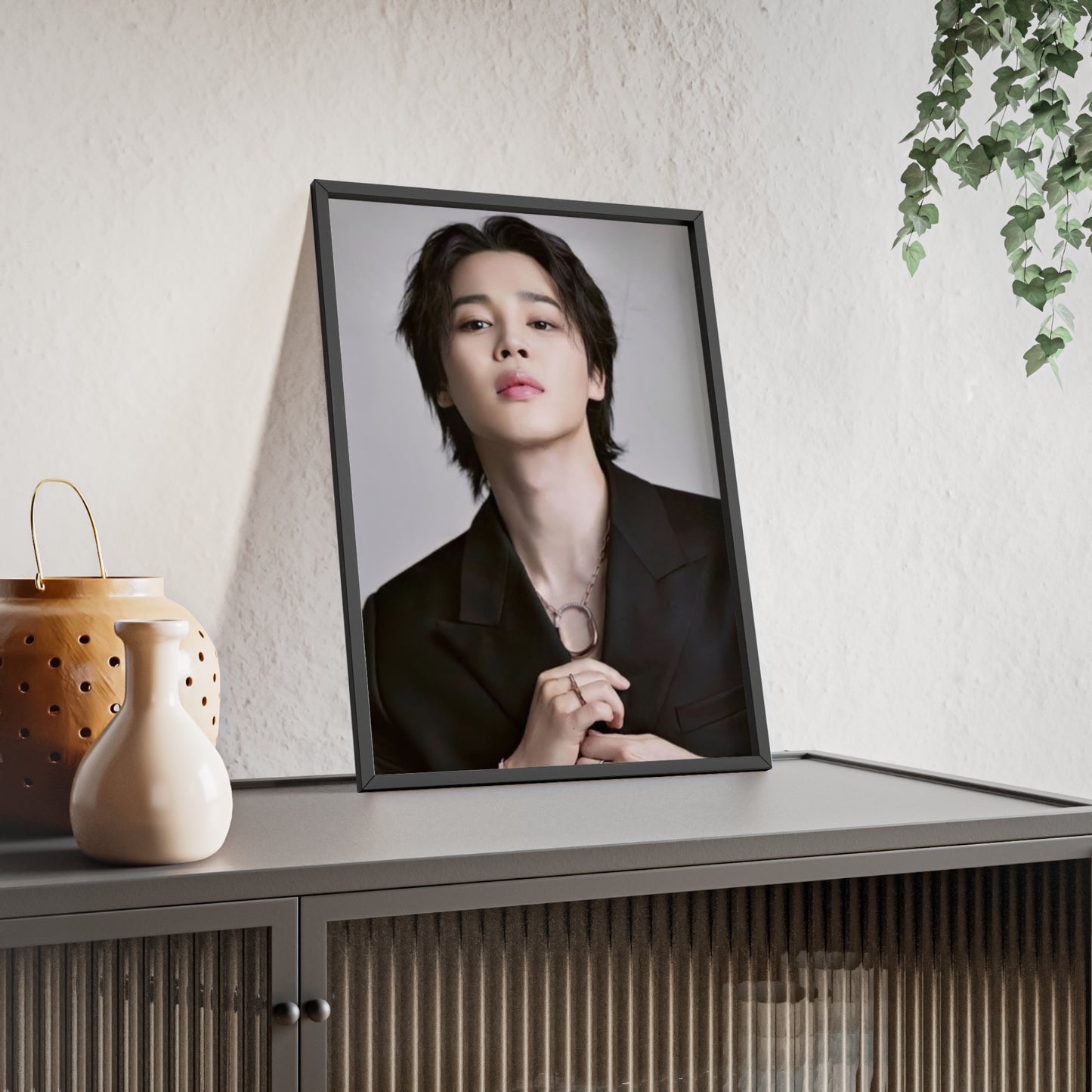 Jimin - Framed Poster
