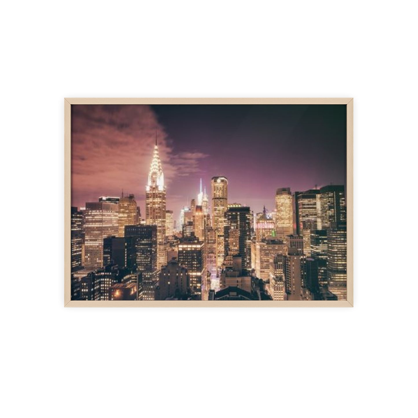 NY Skyline - Framed Poster