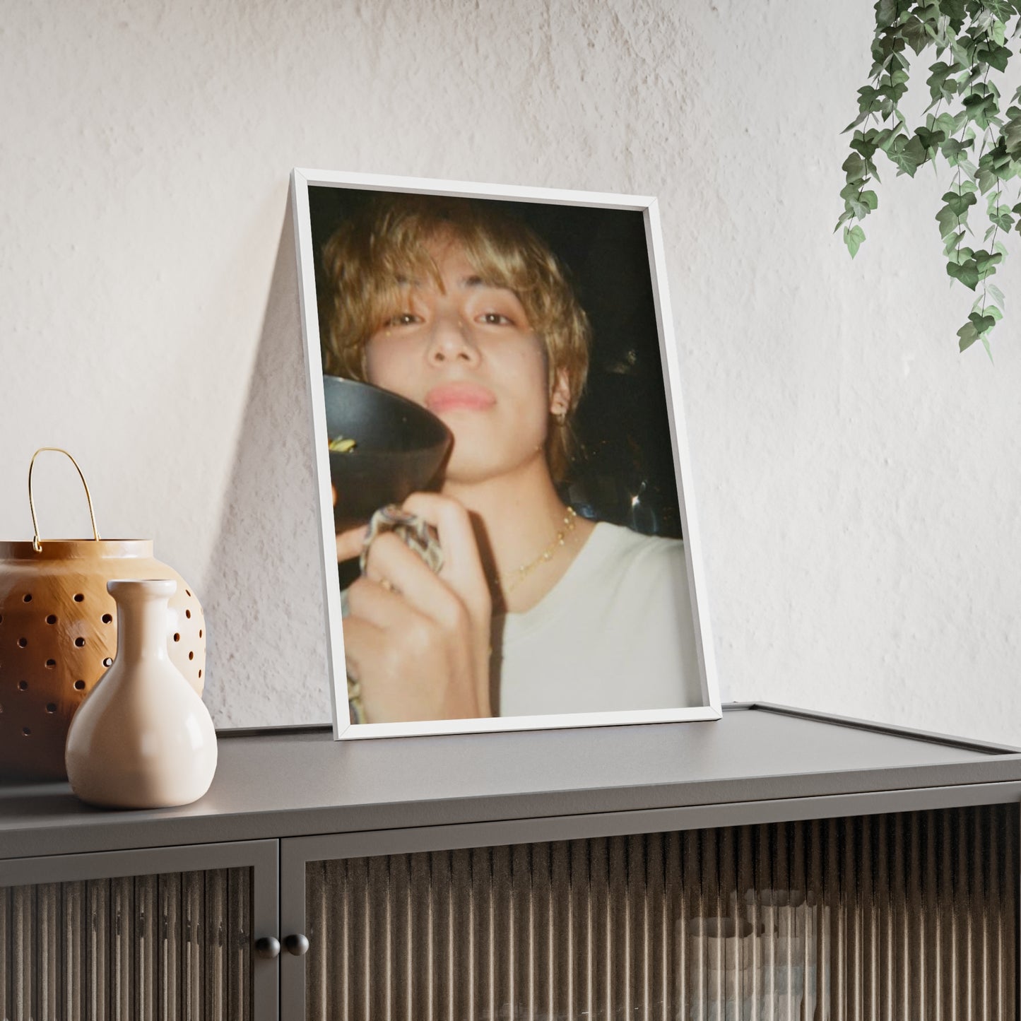 V - Framed Poster