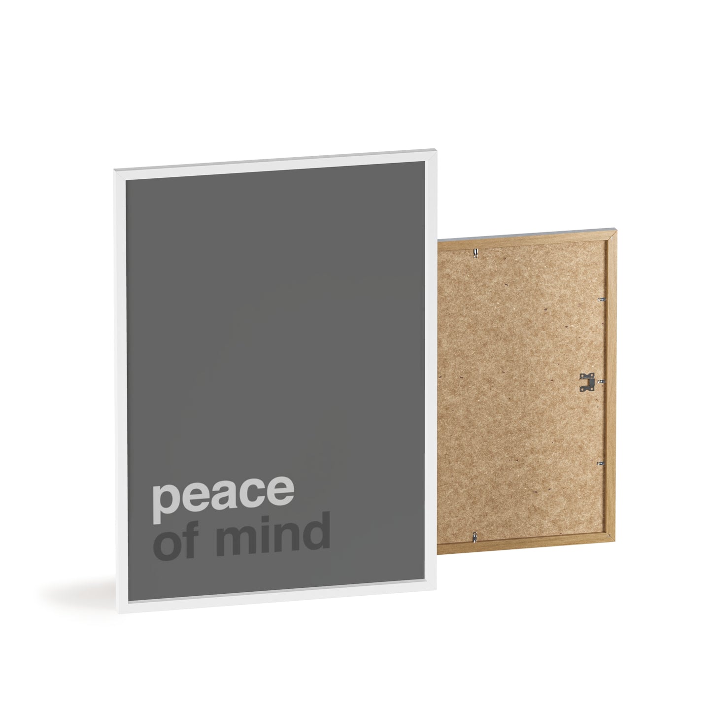 Peace of Mind - Framed Poster