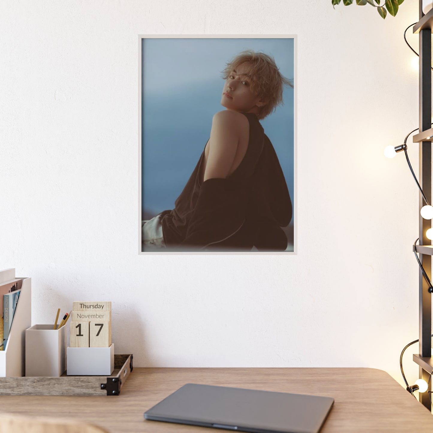 V - Framed Poster