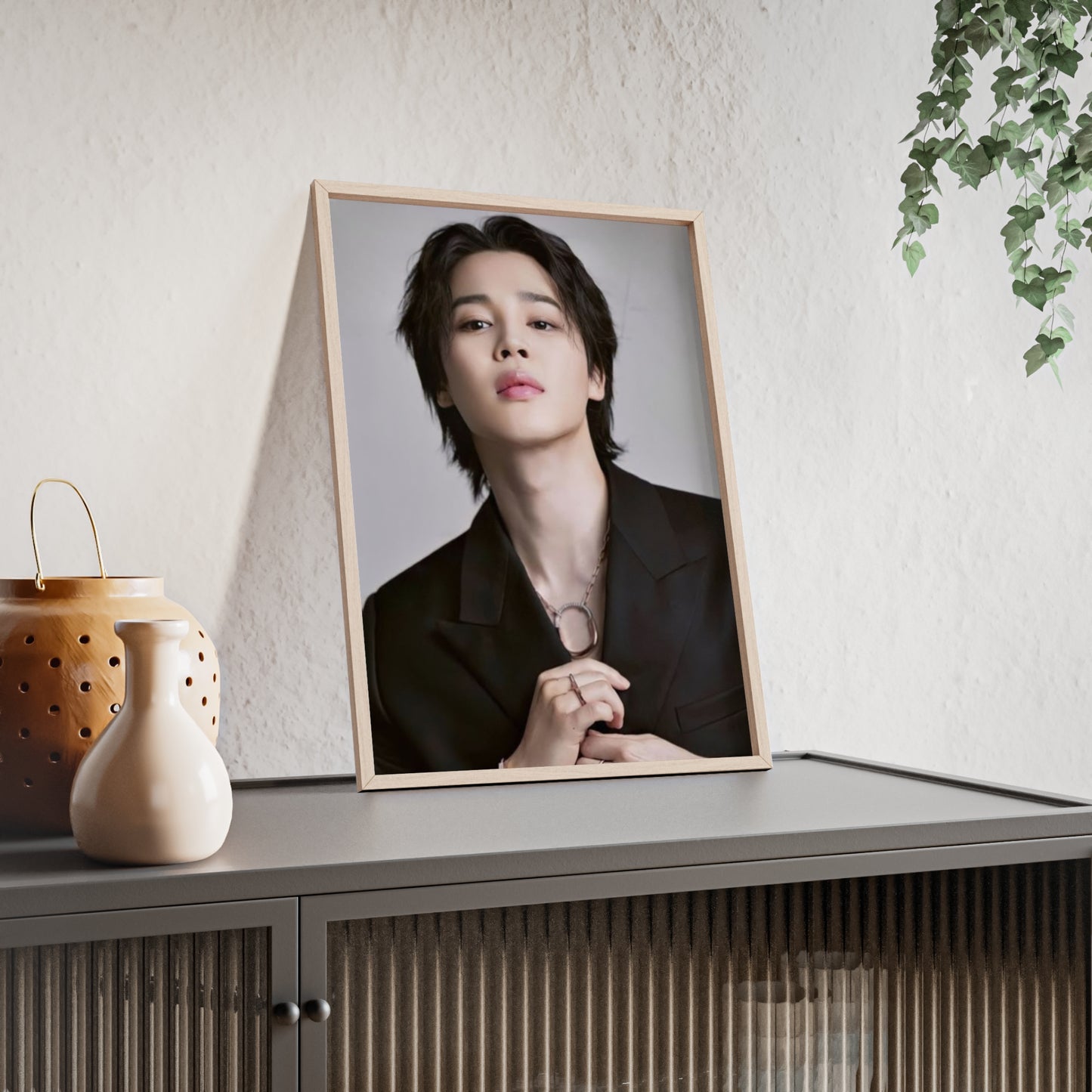 Jimin - Framed Poster