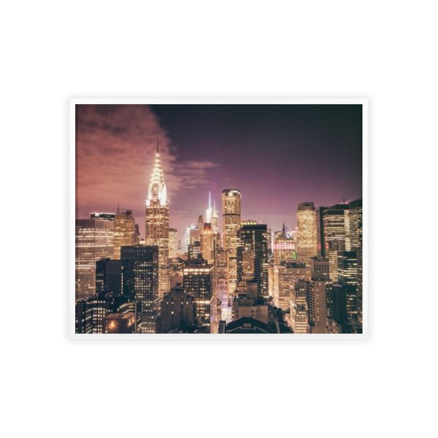 NY Skyline - Framed Poster