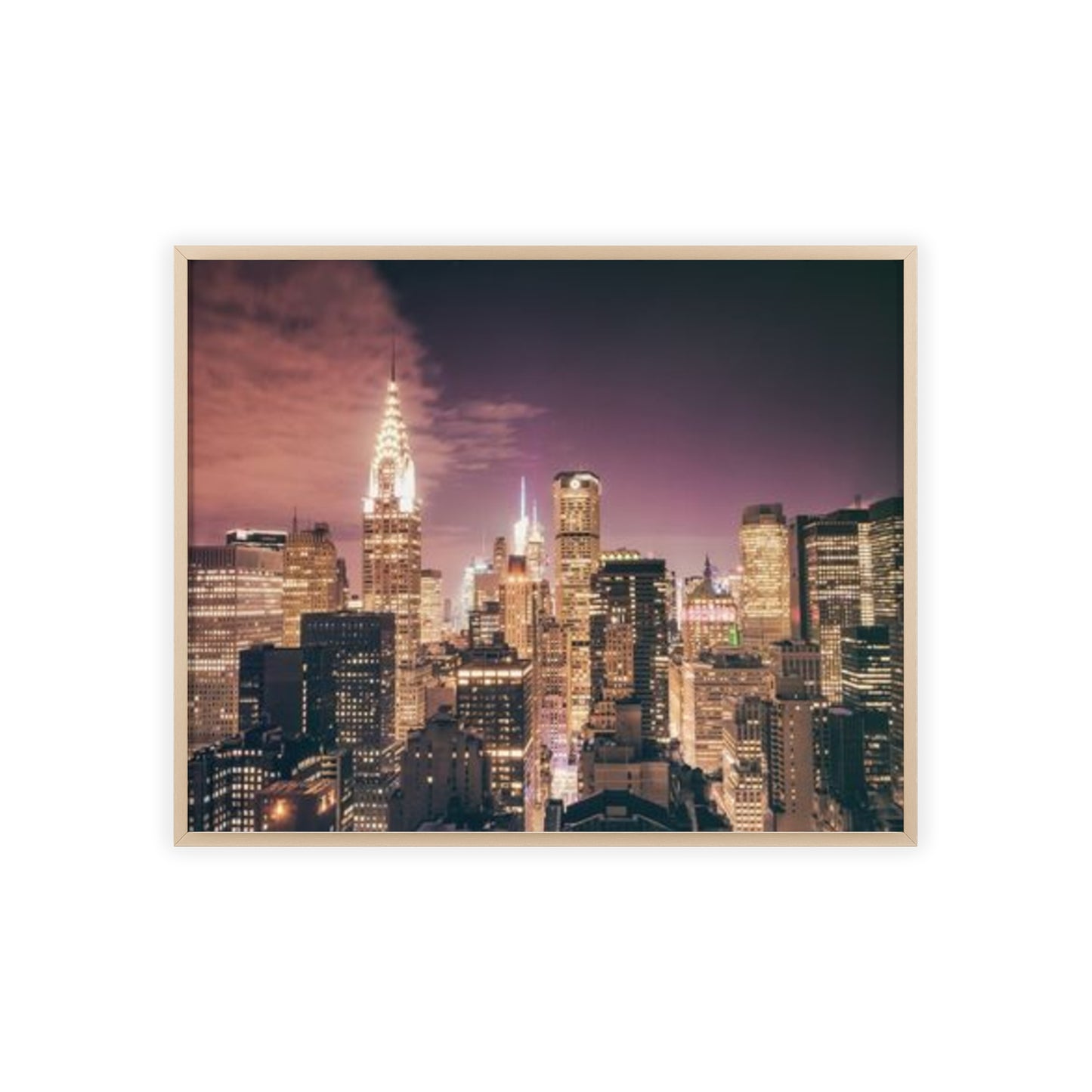 NY Skyline - Framed Poster
