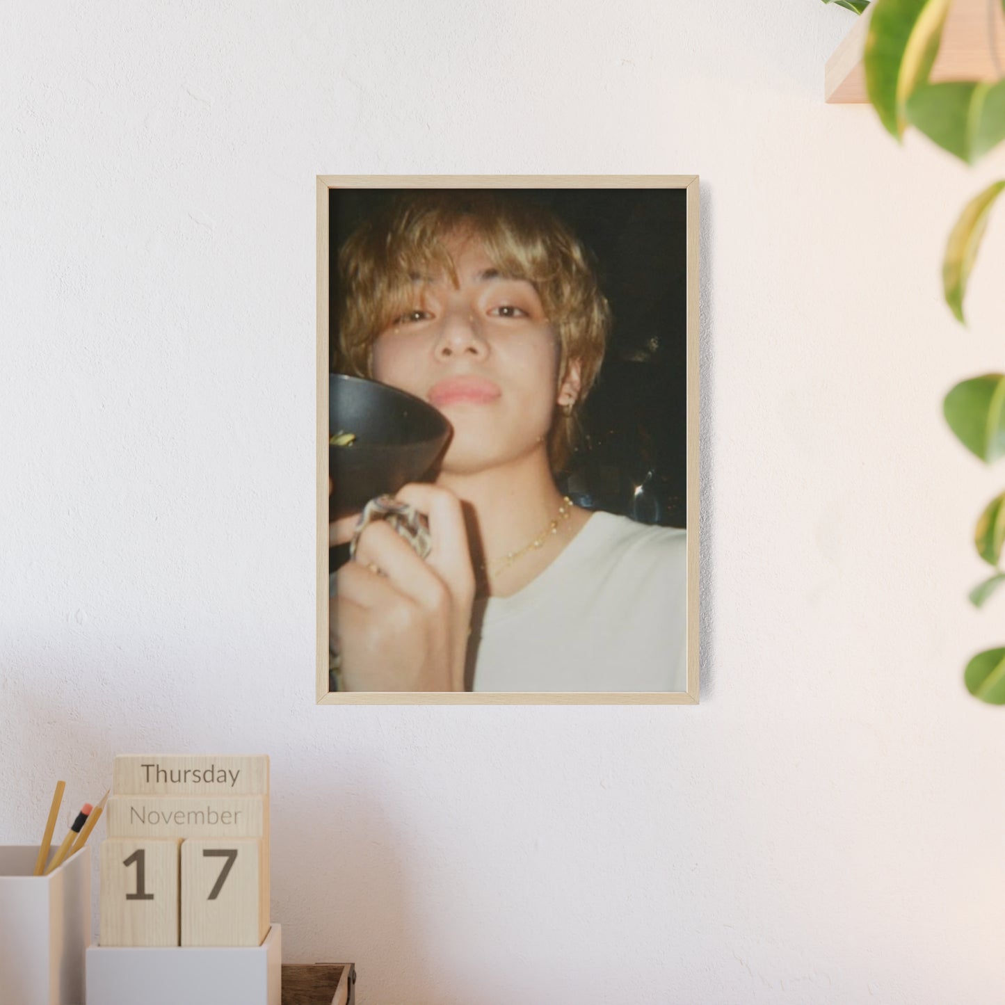 V - Framed Poster