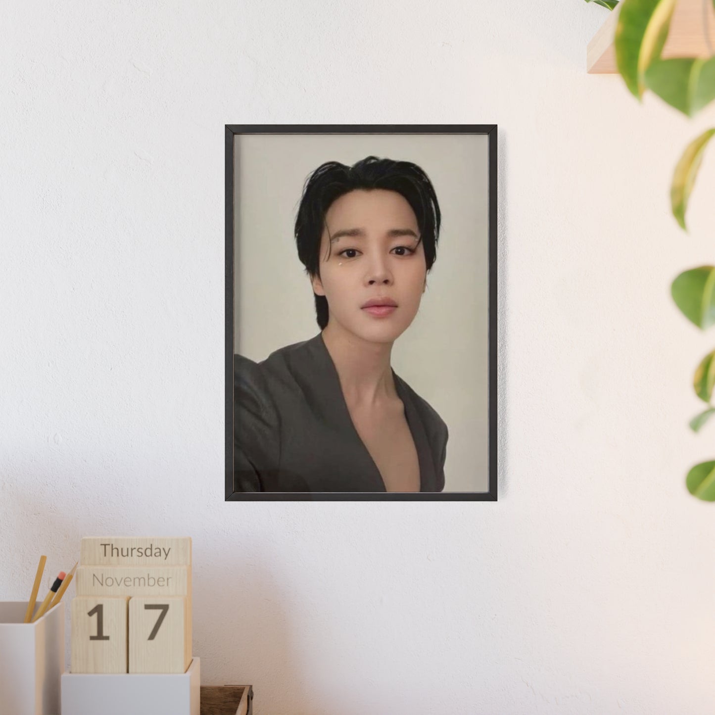 Jimin - Framed Poster