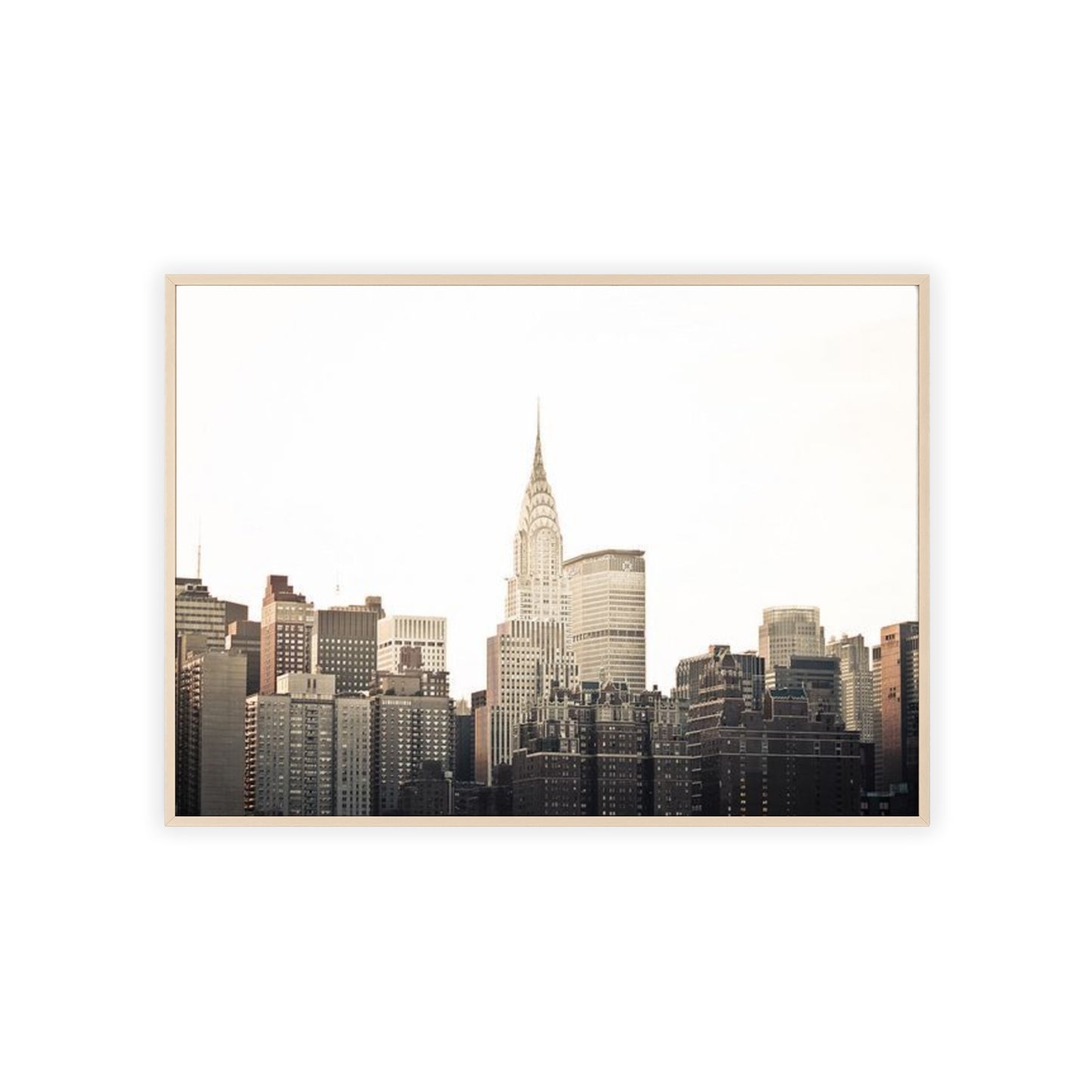 New York Skyline - Framed Poster