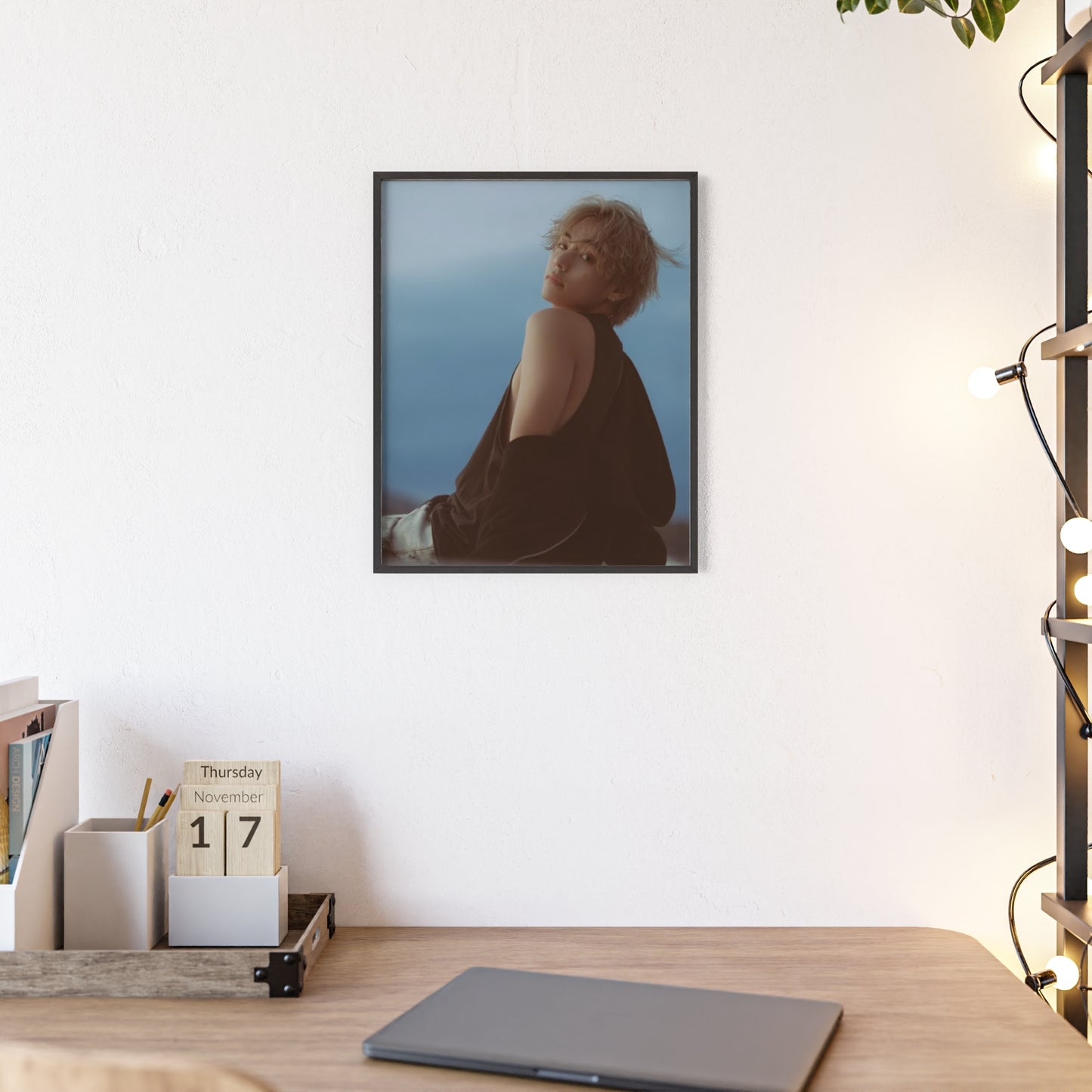 V - Framed Poster
