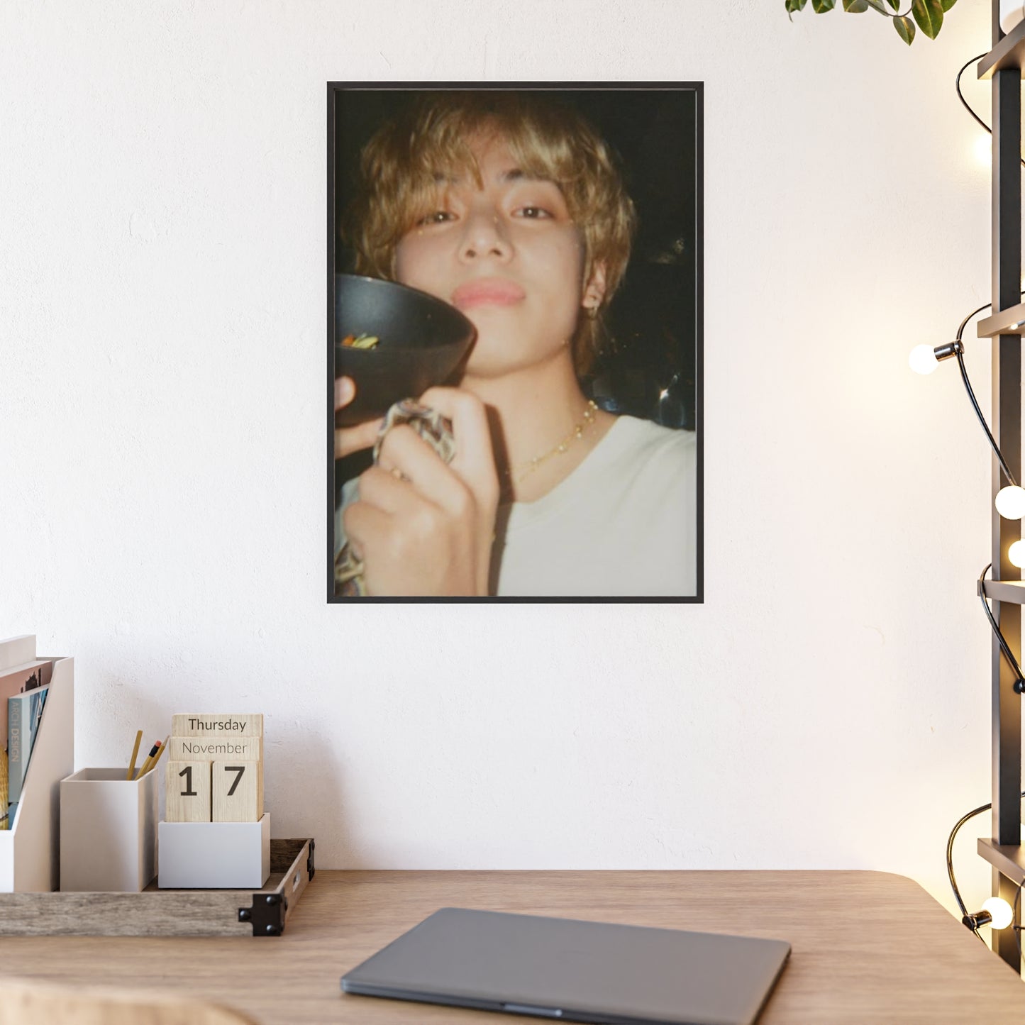 V - Framed Poster