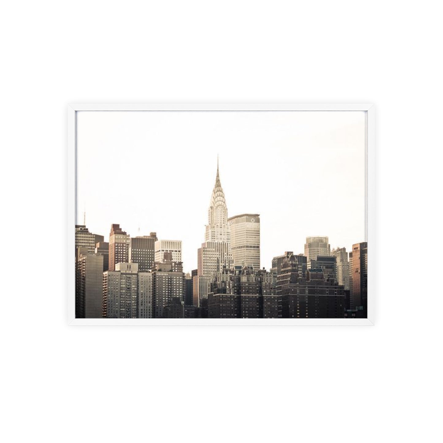 New York Skyline - Framed Poster
