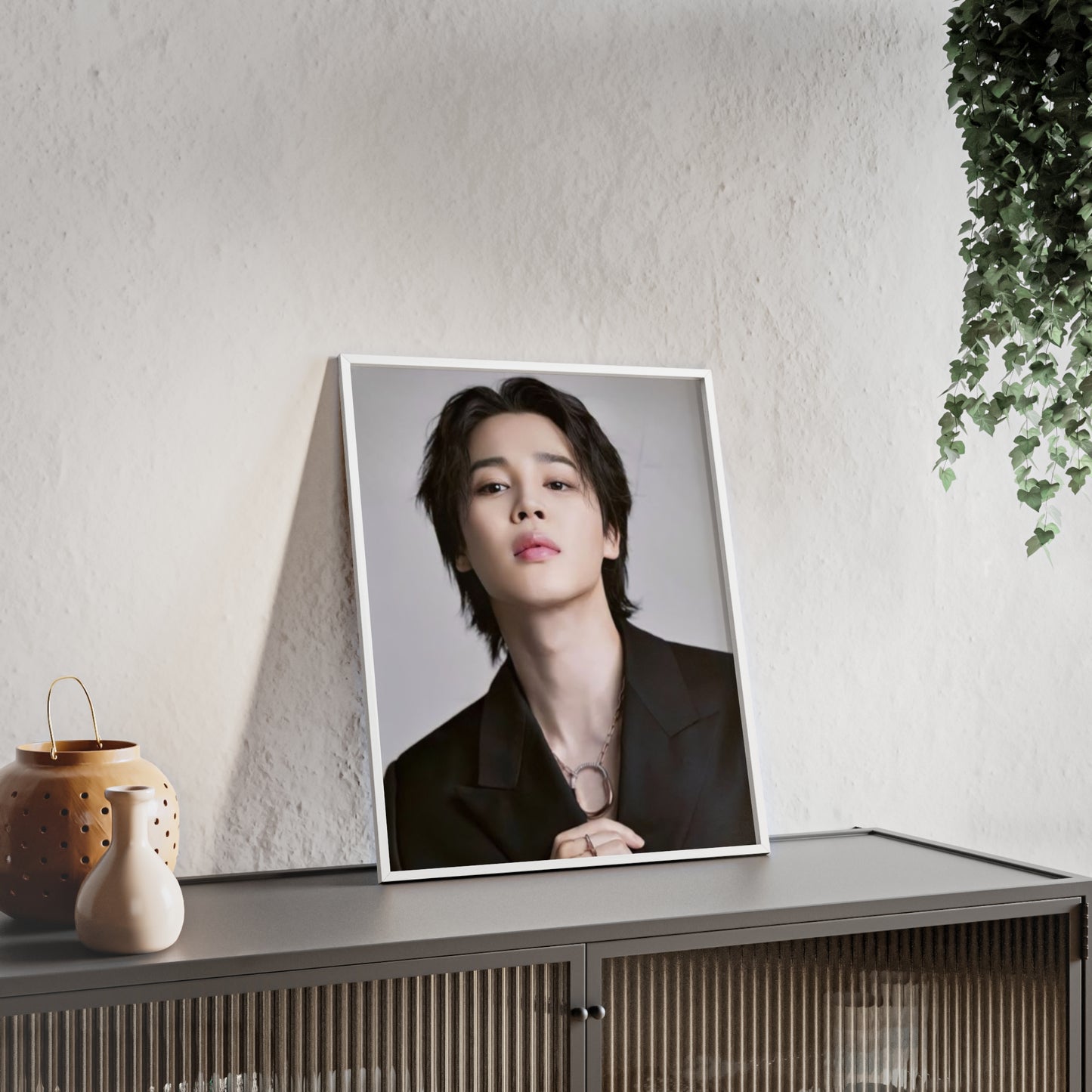 Jimin - Framed Poster
