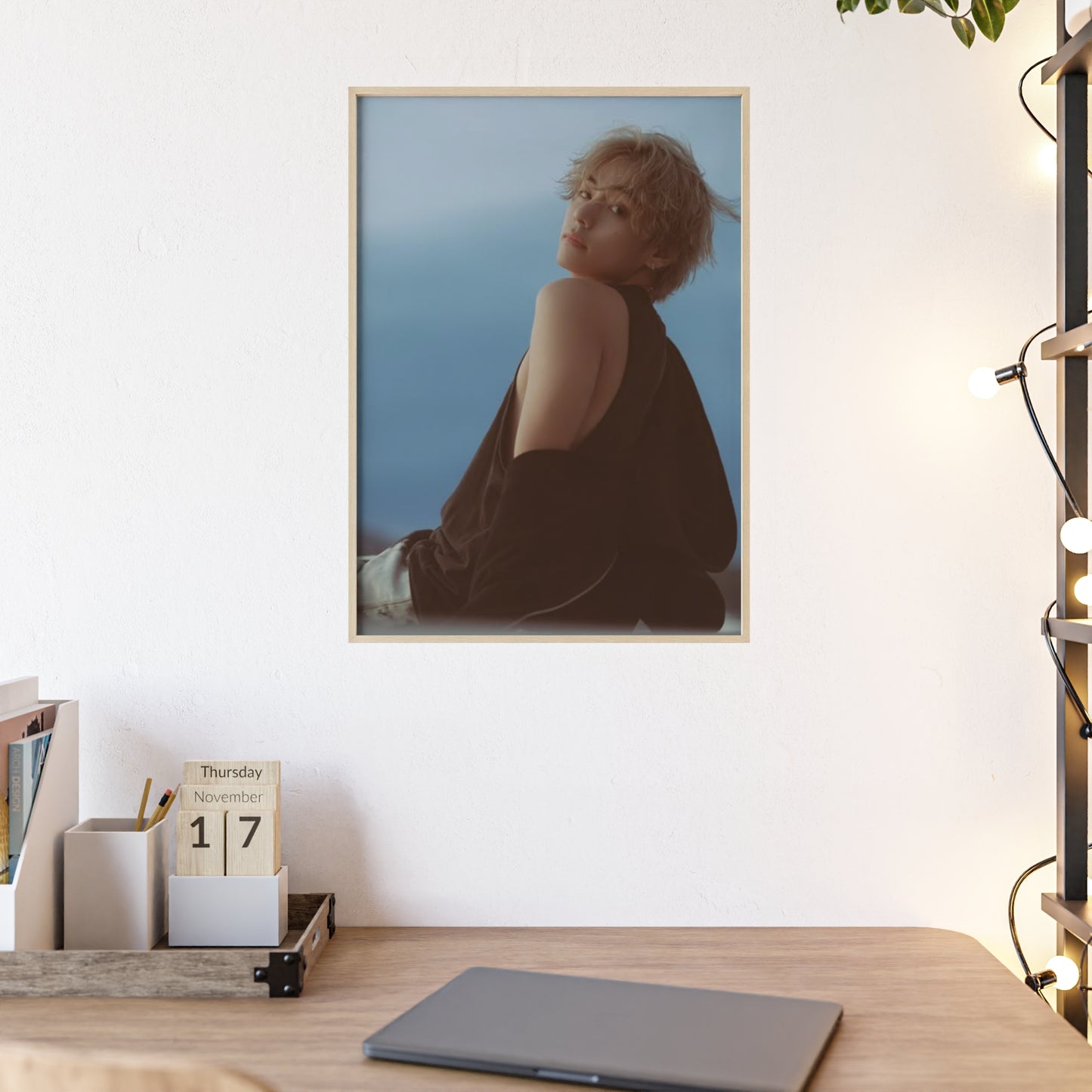 V - Framed Poster