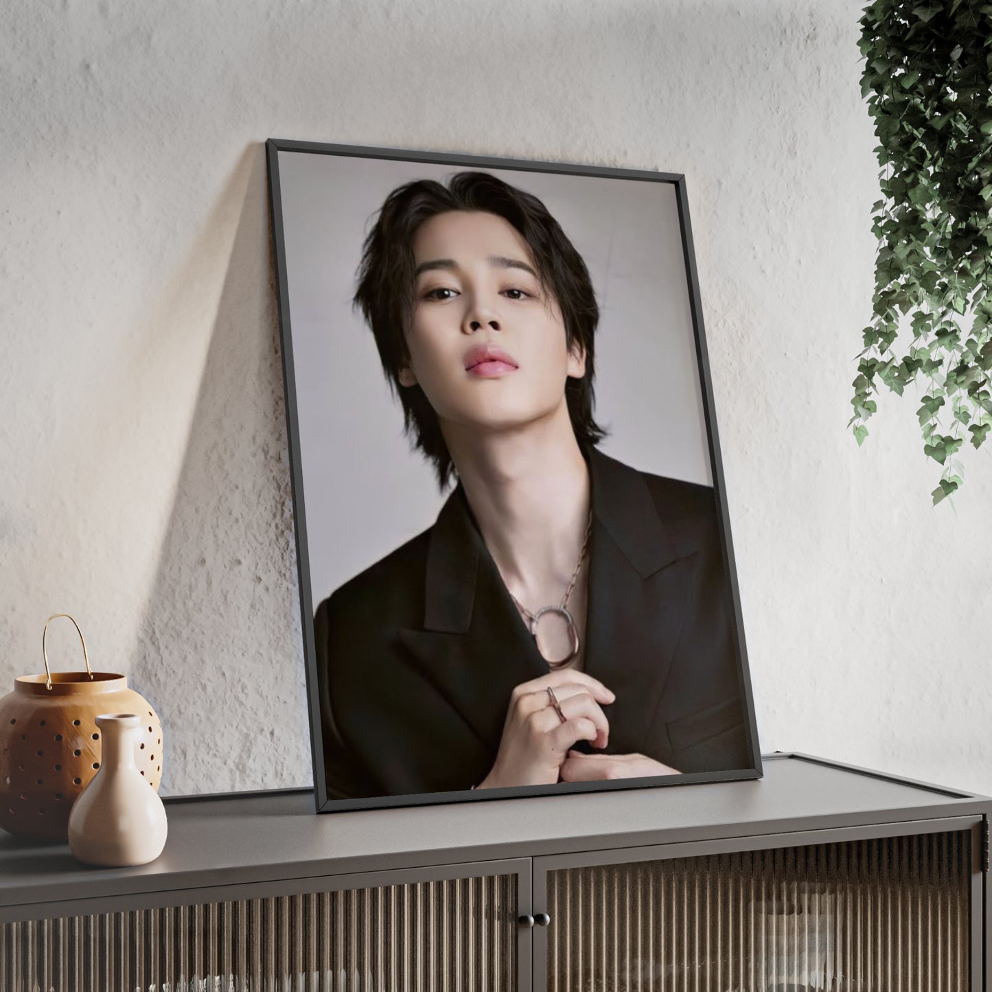 Jimin - Framed Poster