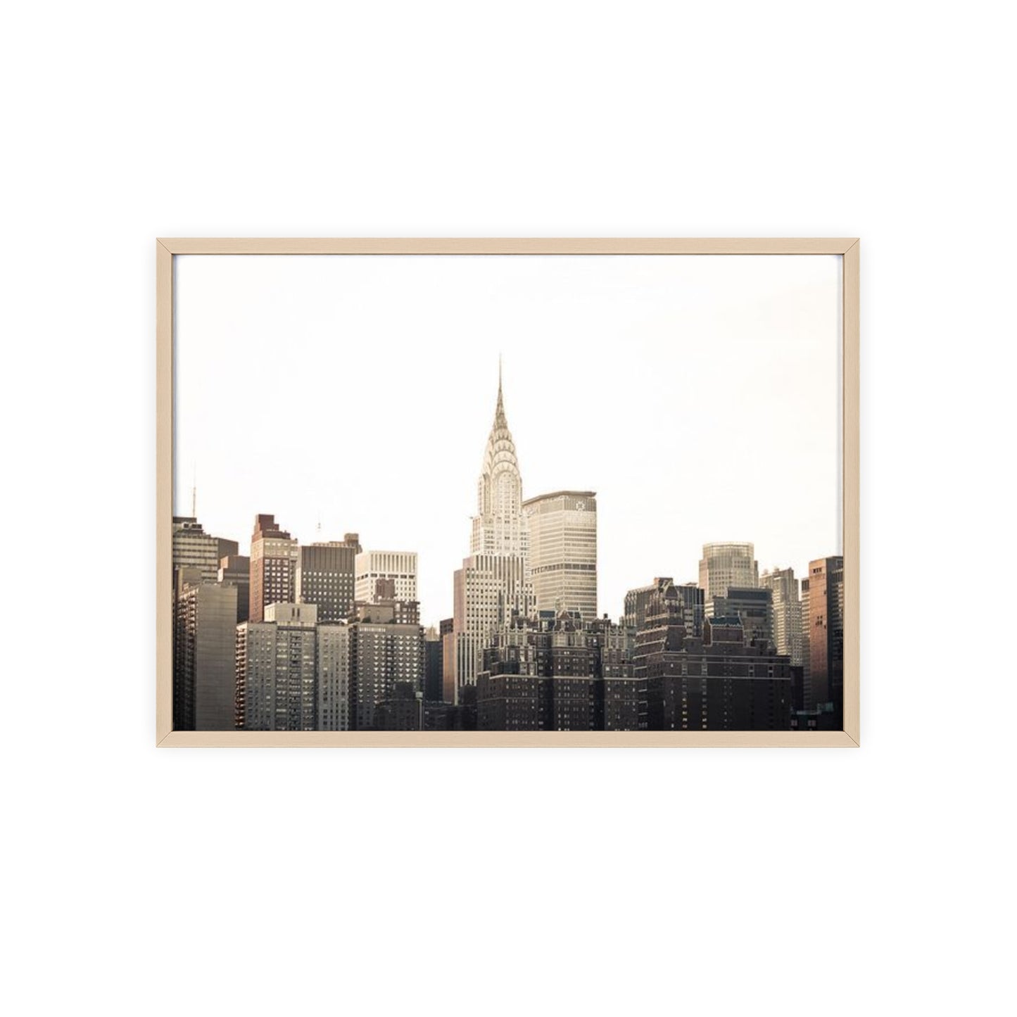 New York Skyline - Framed Poster