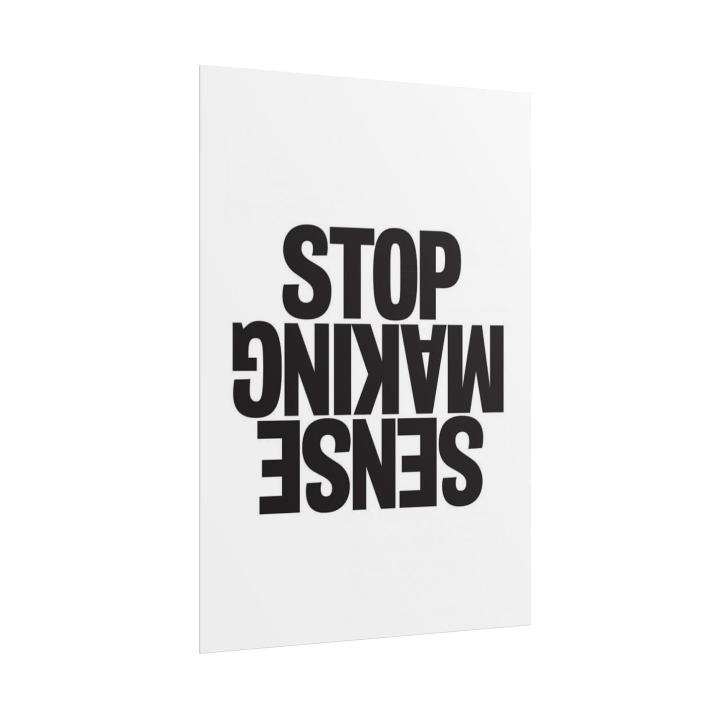 Stop Making Sense - Poster