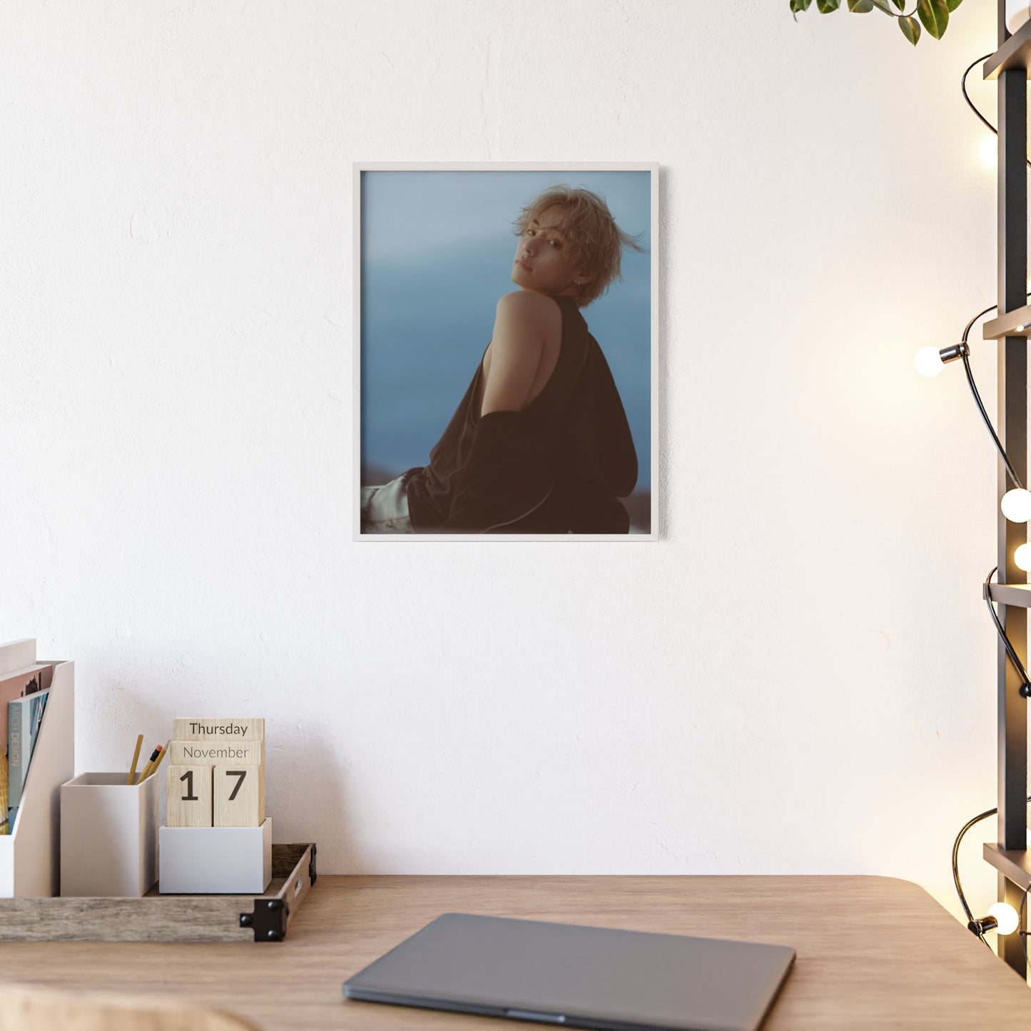 V - Framed Poster