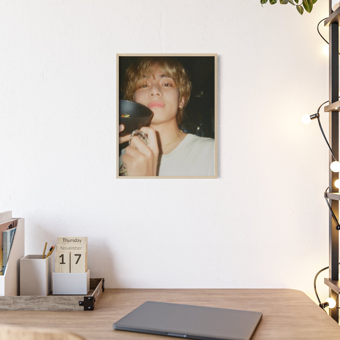 V - Framed Poster