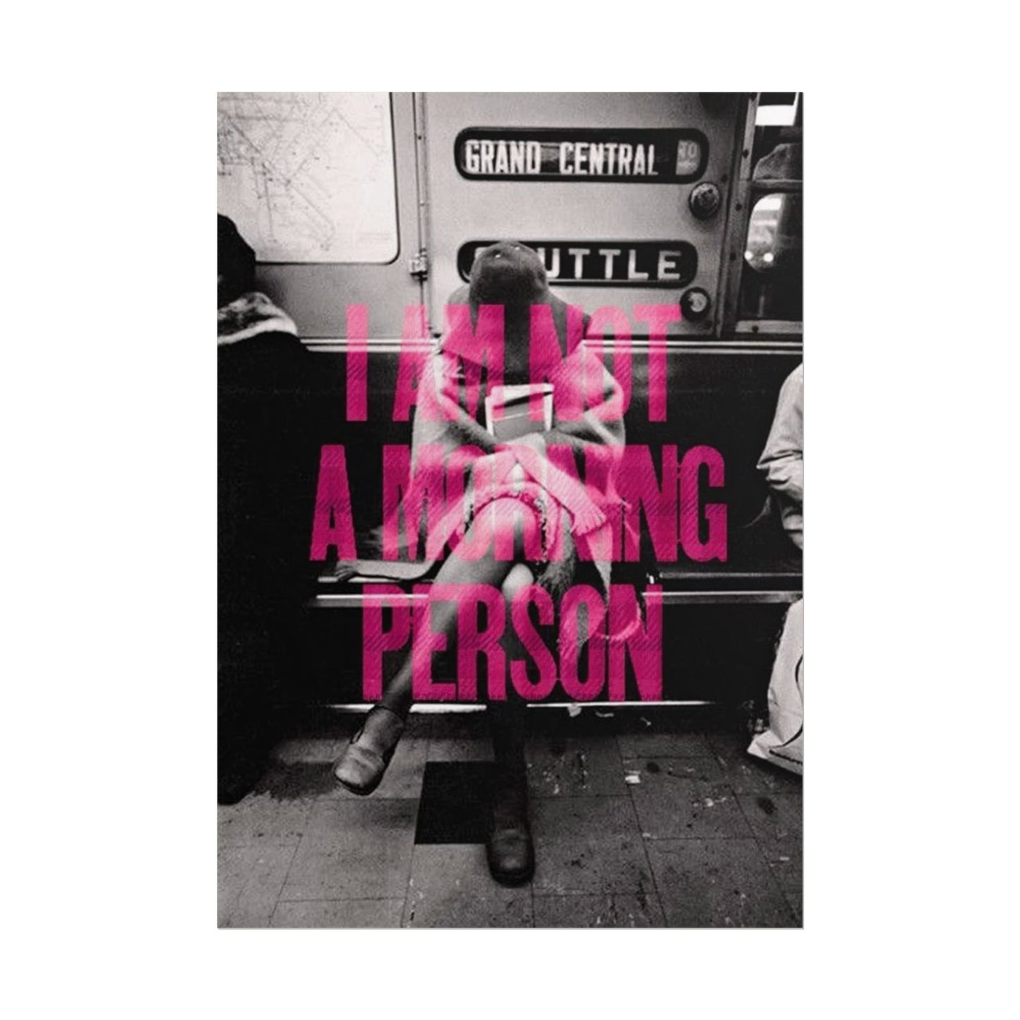 I Am Not A Morning Person - Poster