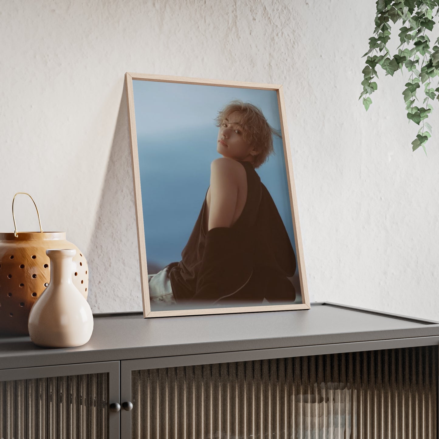 V - Framed Poster