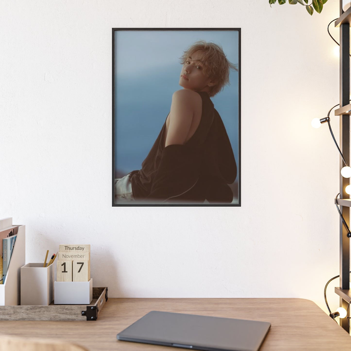 V - Framed Poster