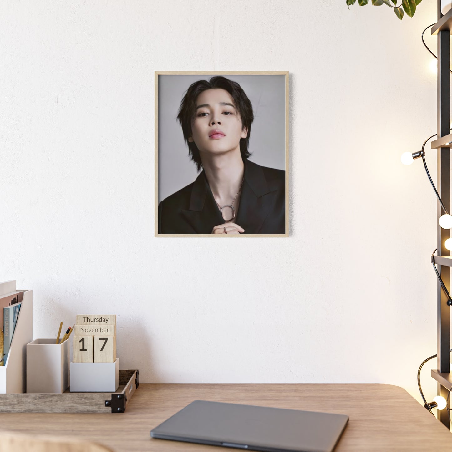 Jimin - Framed Poster