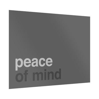 Peace of Mind - Poster