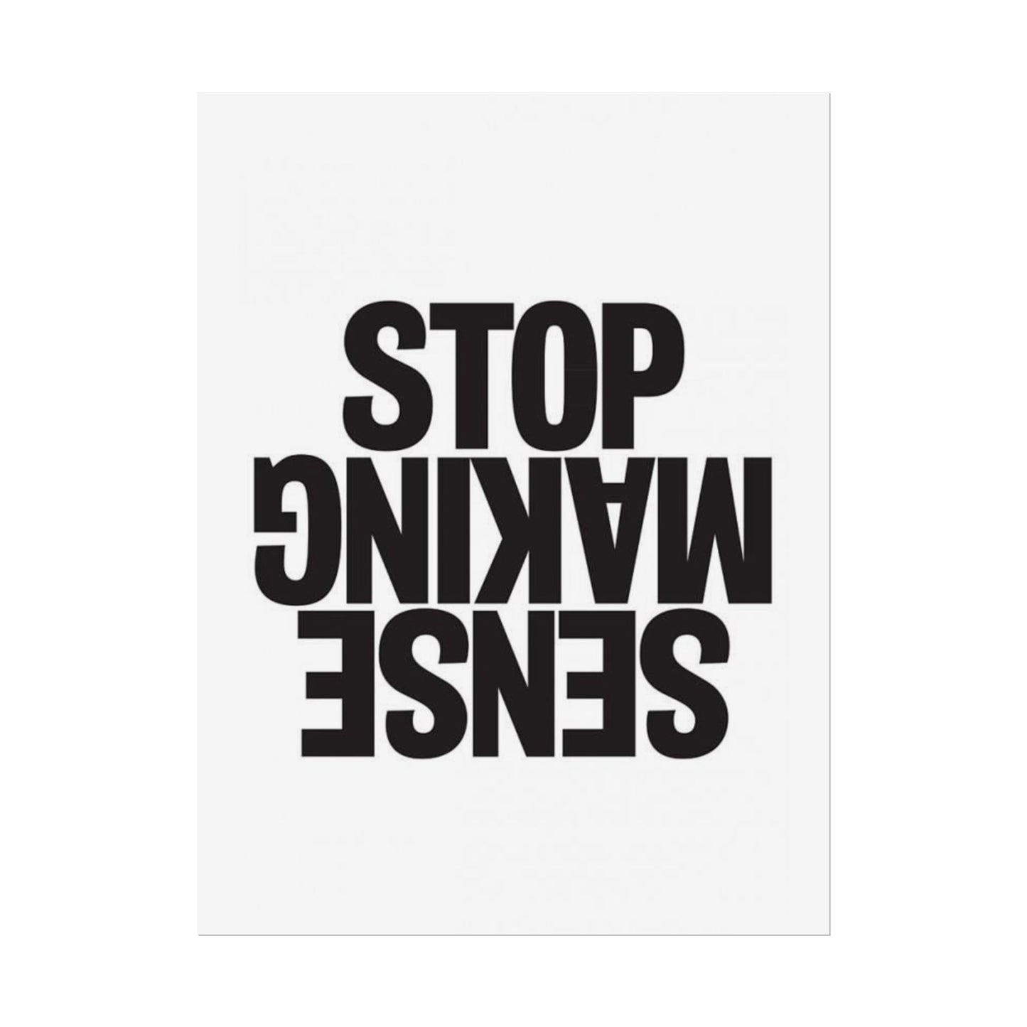 Stop Making Sense - Poster
