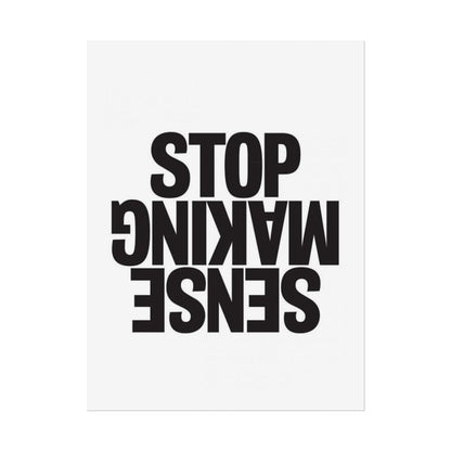 Stop Making Sense - Poster