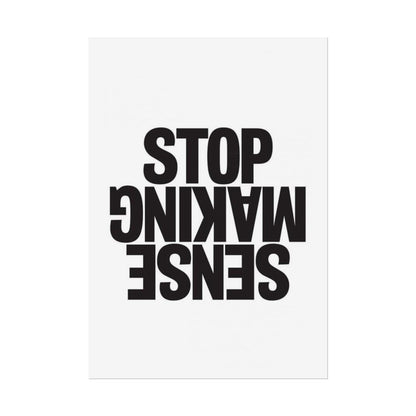 Stop Making Sense - Poster
