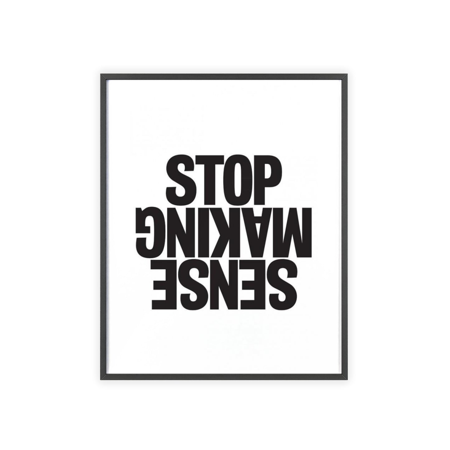 Stop Making Sense - Framed Poster