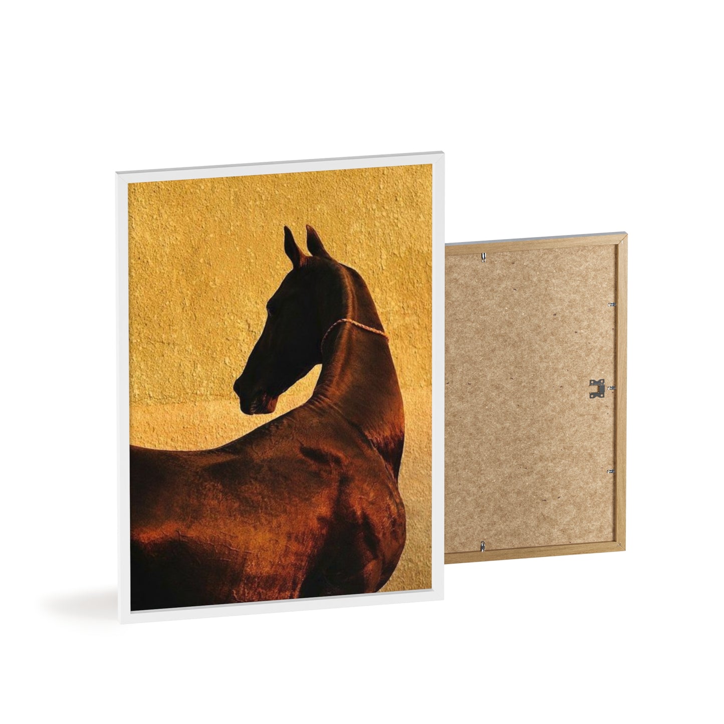 Golden Horse - Framed Poster