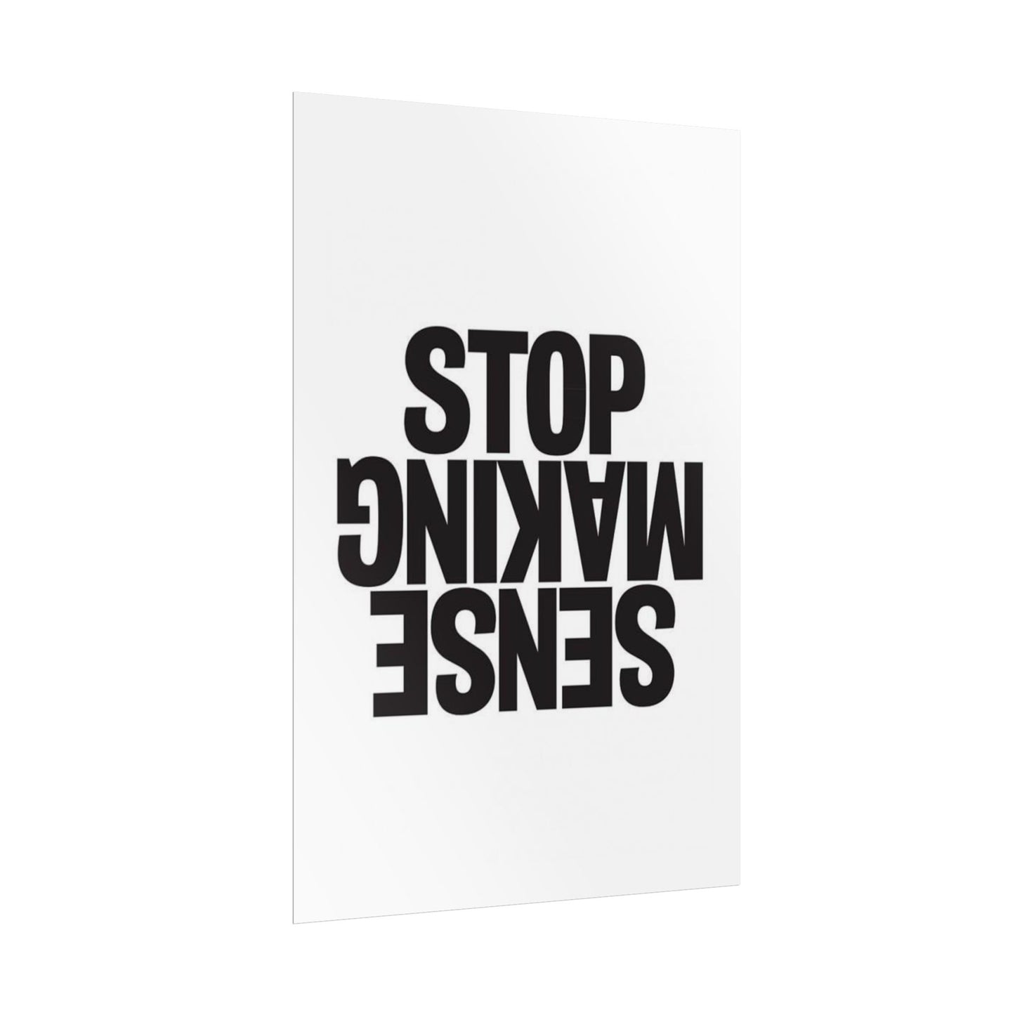 Stop Making Sense - Poster