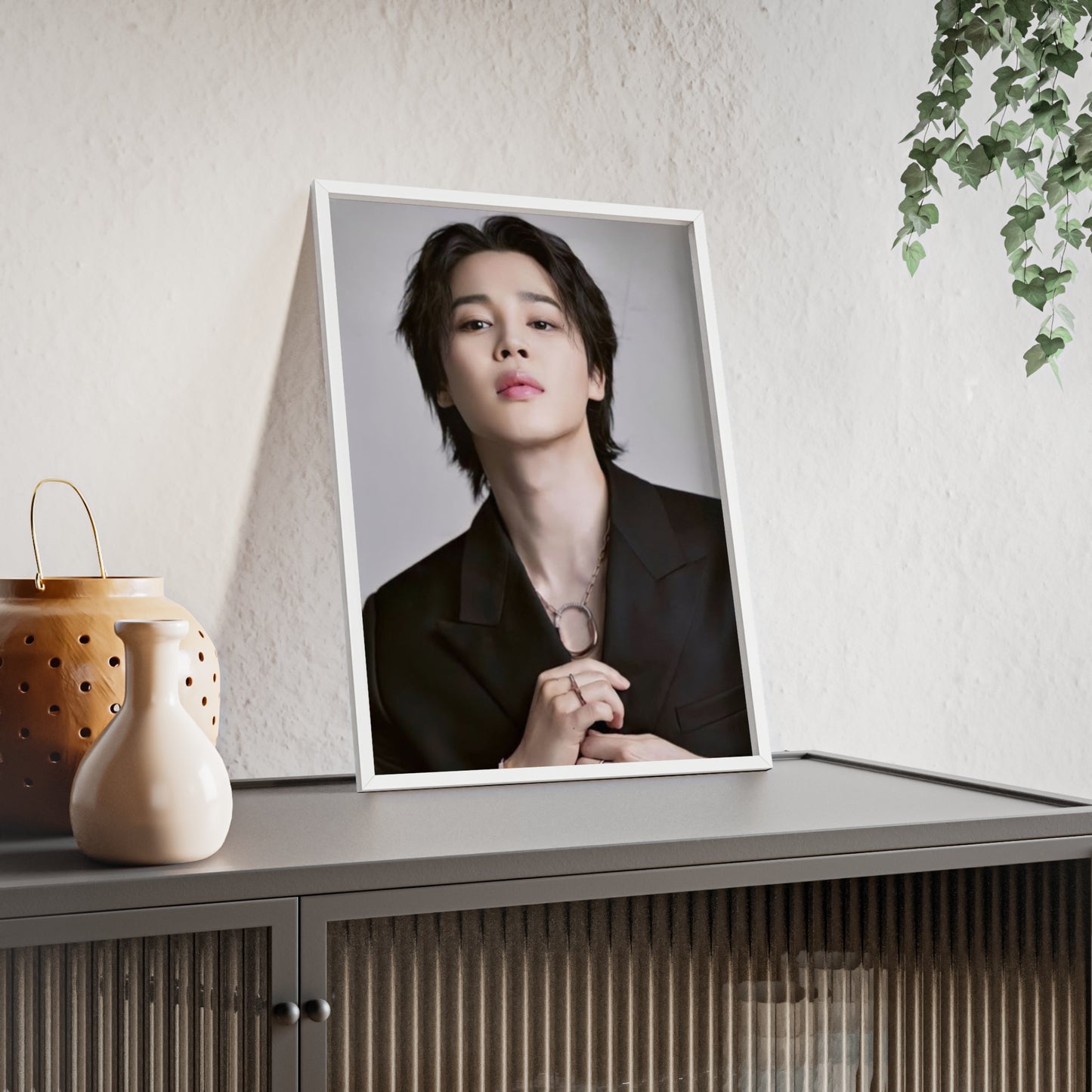 Jimin - Framed Poster