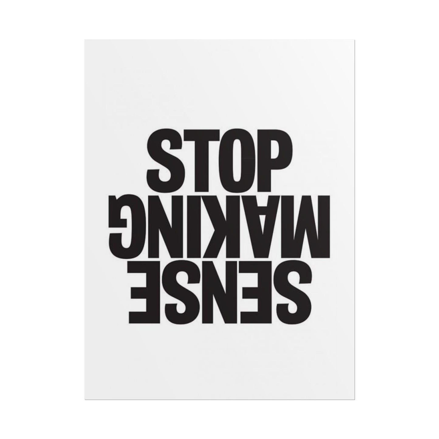 Stop Making Sense - Poster