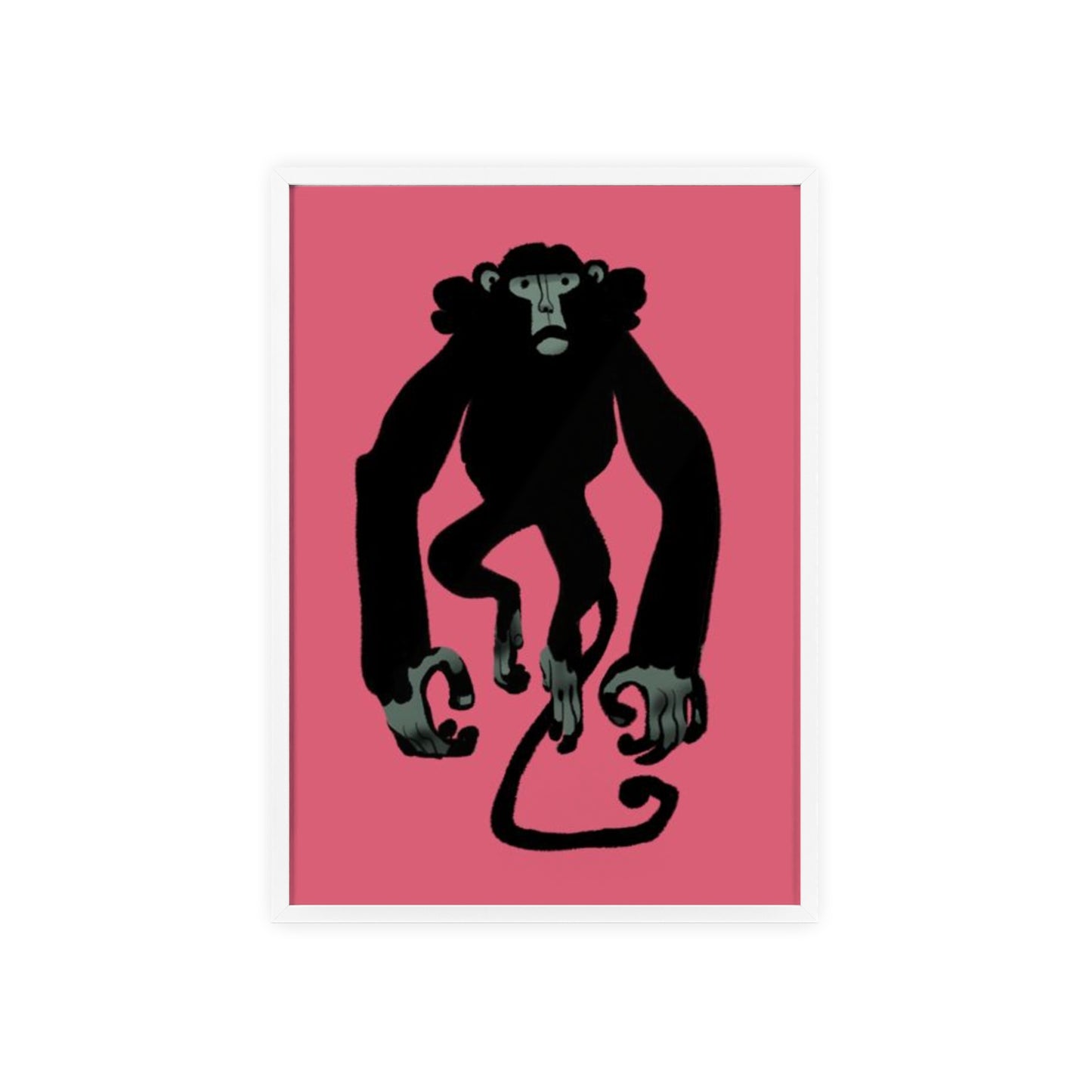 Monkey - Framed Poster
