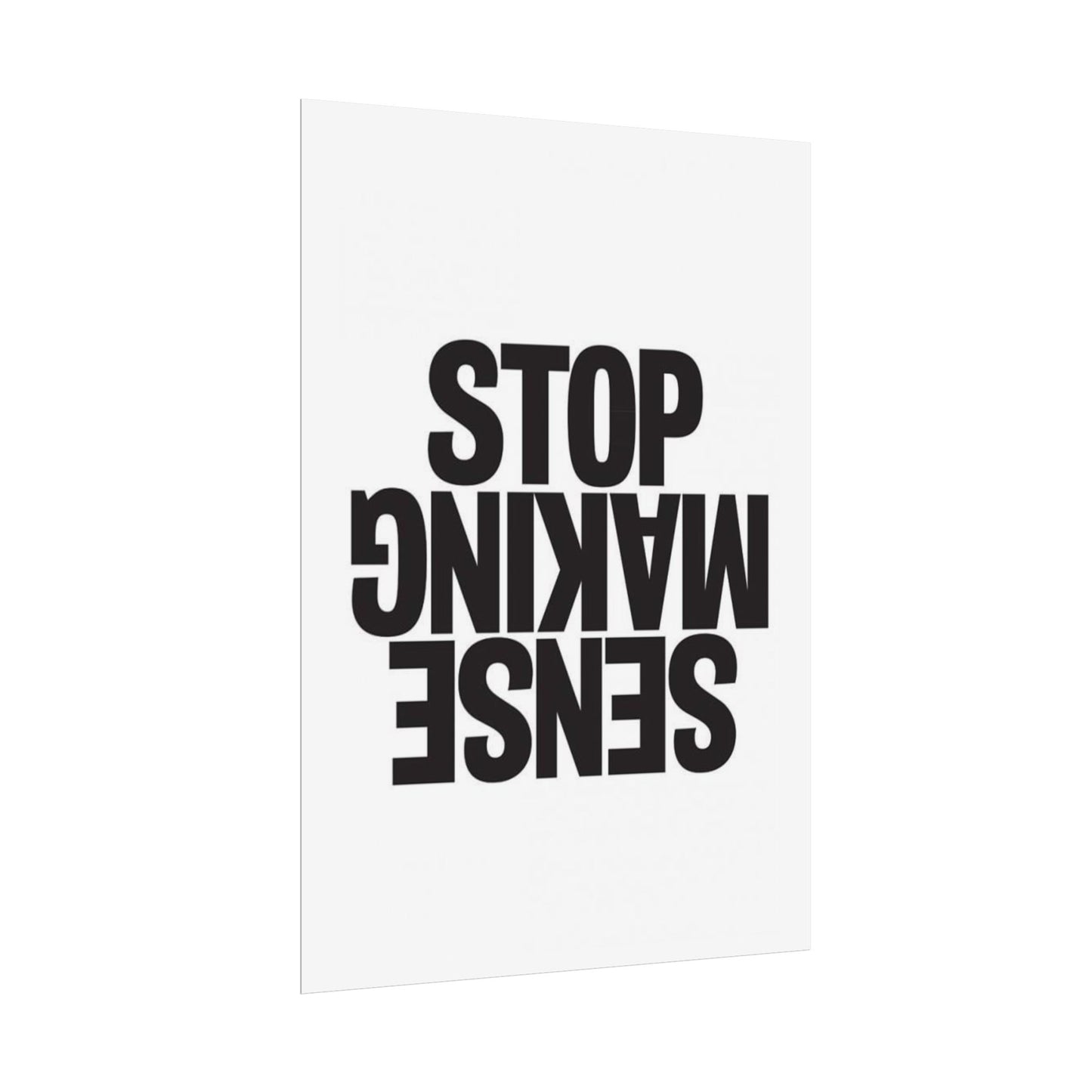 Stop Making Sense - Poster