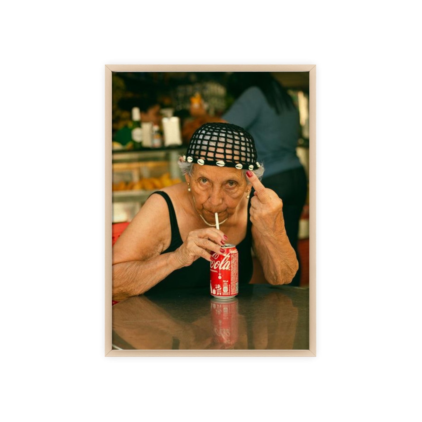 No Photos - Framed Poster