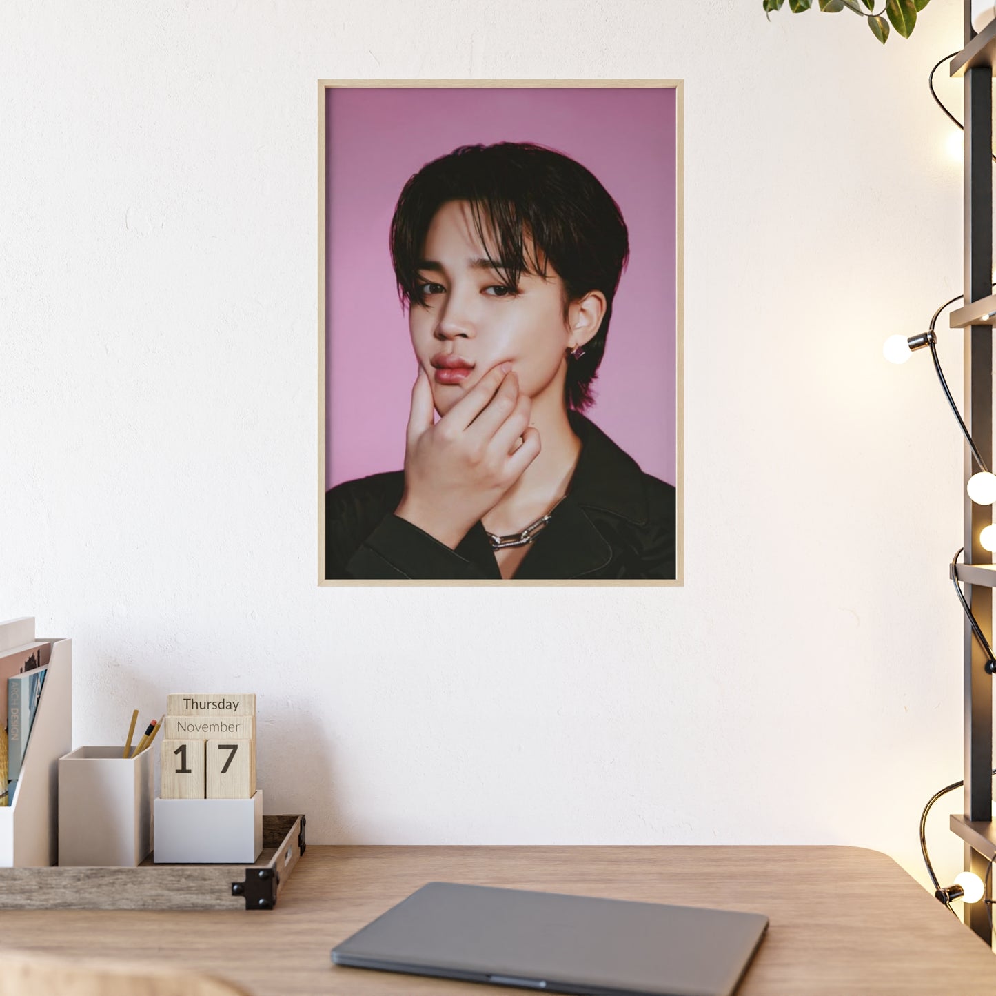 Jimin - Framed Poster