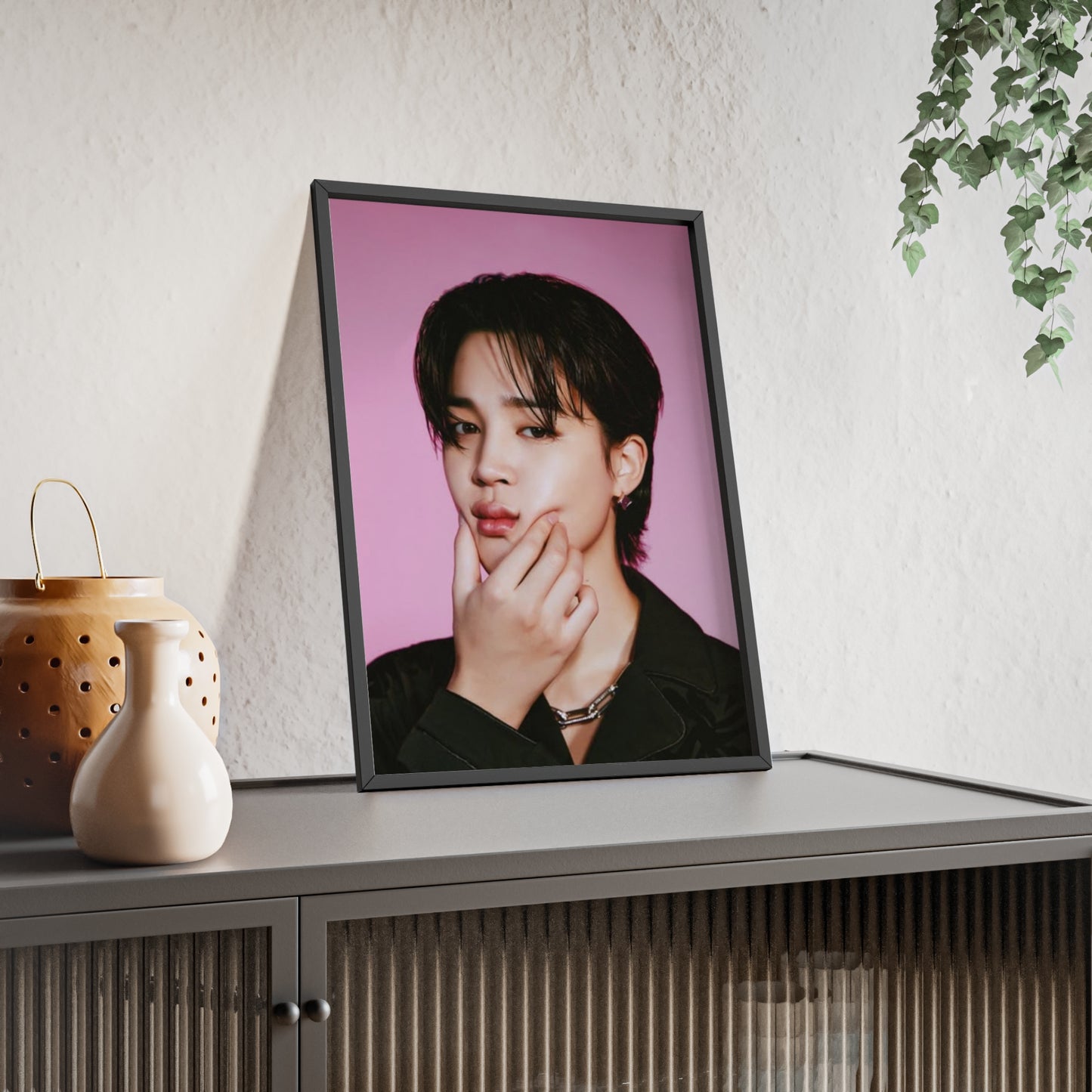 Jimin - Framed Poster