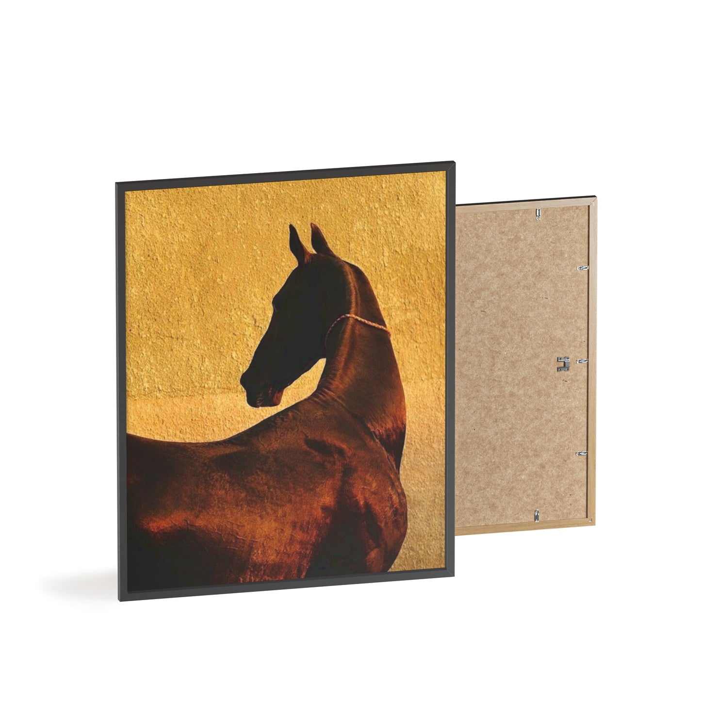 Golden Horse - Framed Poster