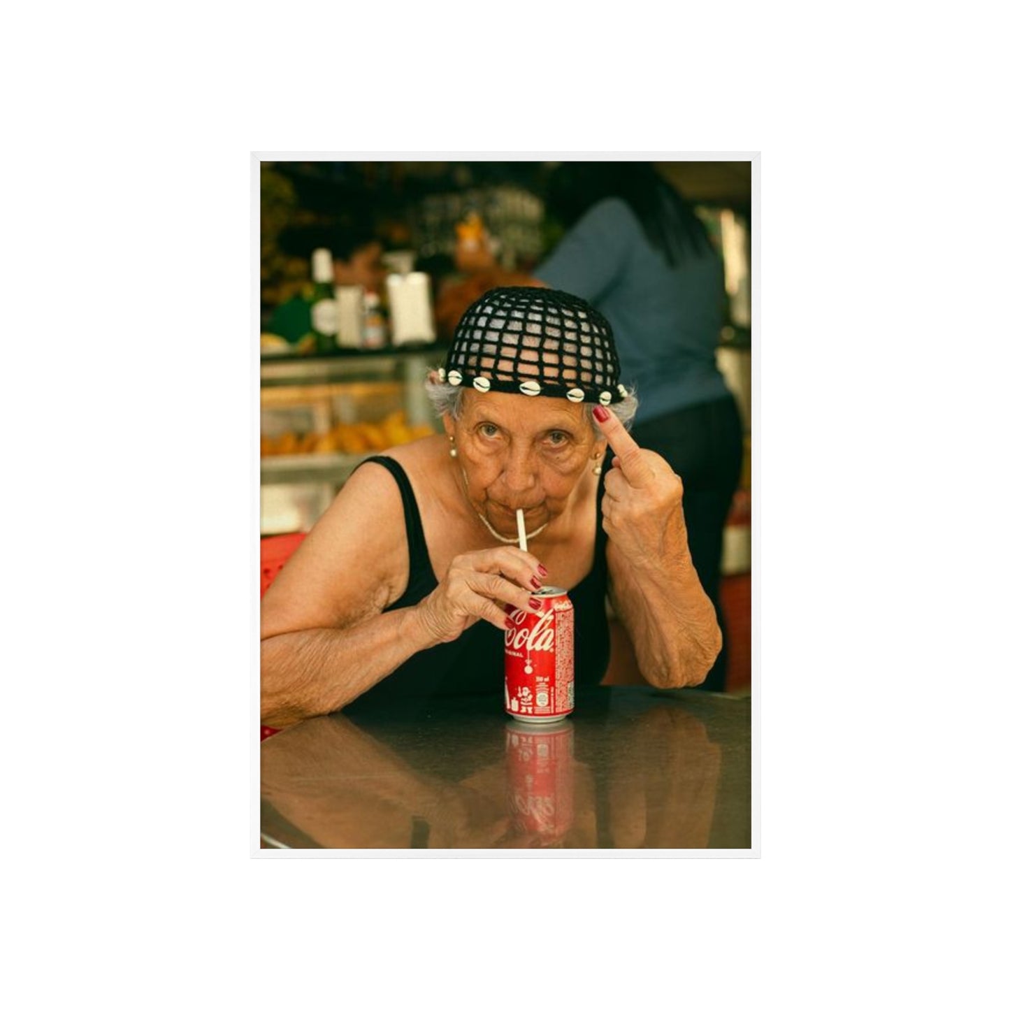 No Photos - Framed Poster