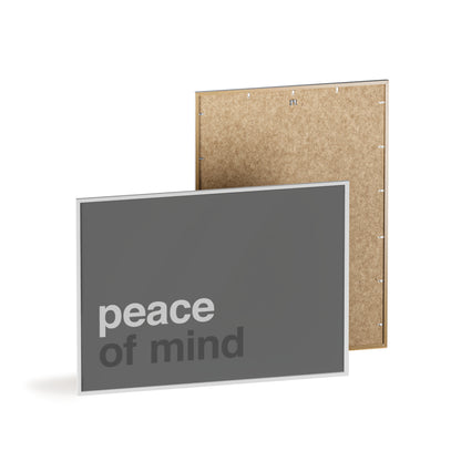 Peace of Mind - Framed Poster