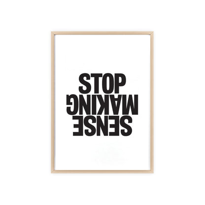 Stop Making Sense - Framed Poster