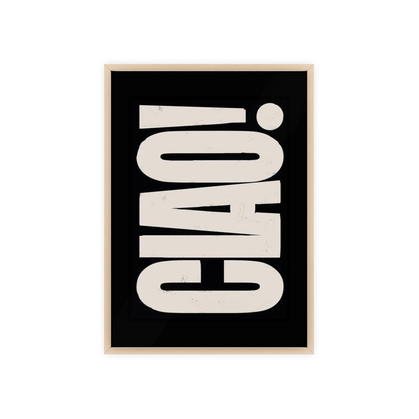 Ciao! - Framed Poster