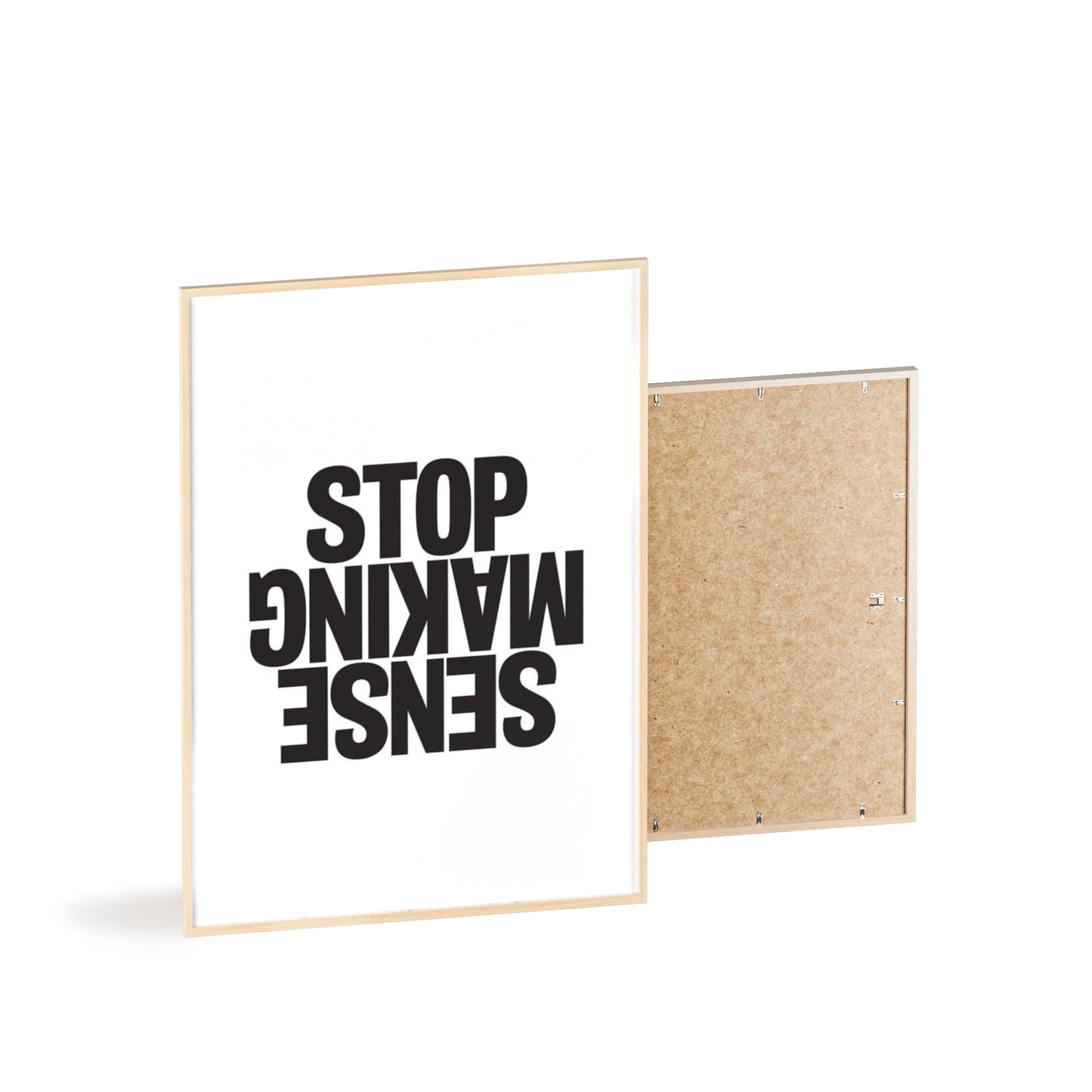 Stop Making Sense - Framed Poster