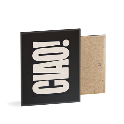 Ciao! - Framed Poster