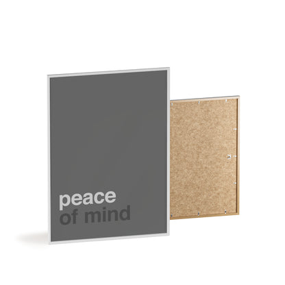 Peace of Mind - Framed Poster