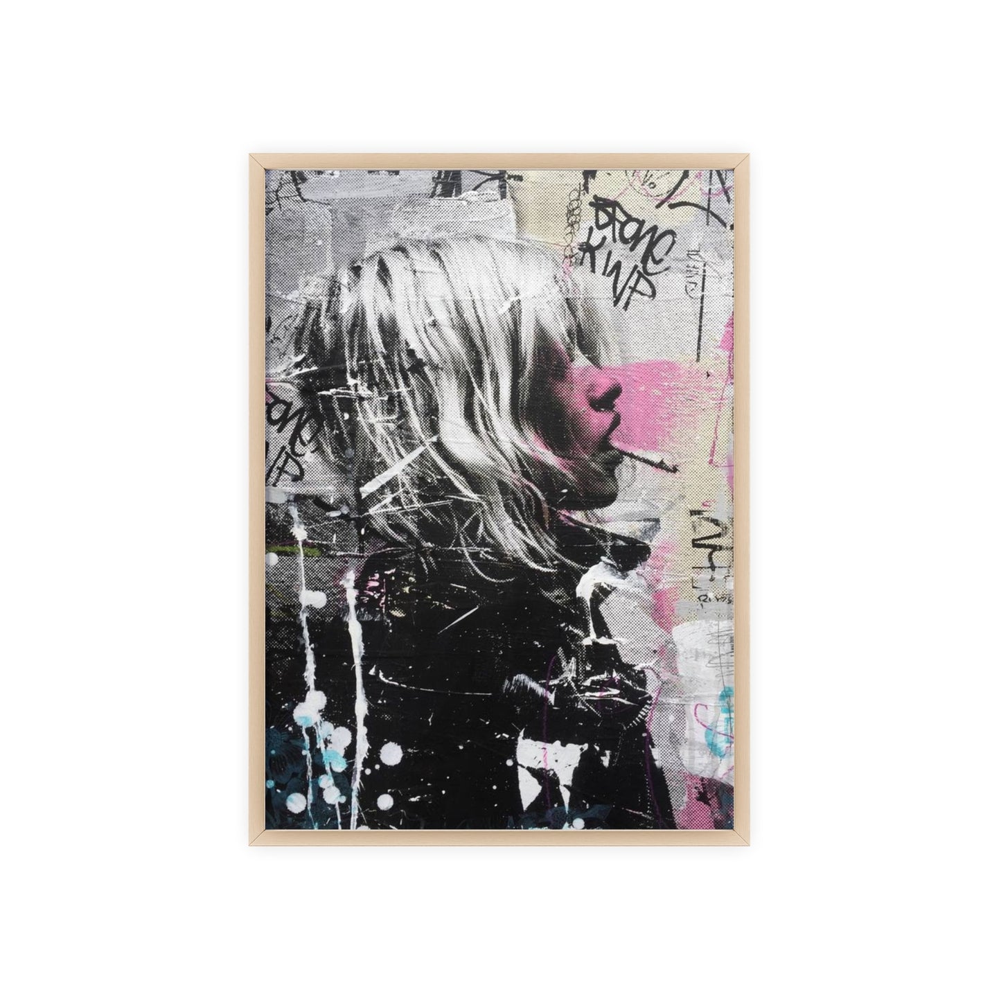 Grafitti - Framed Poster