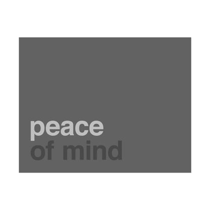 Peace of Mind - Poster
