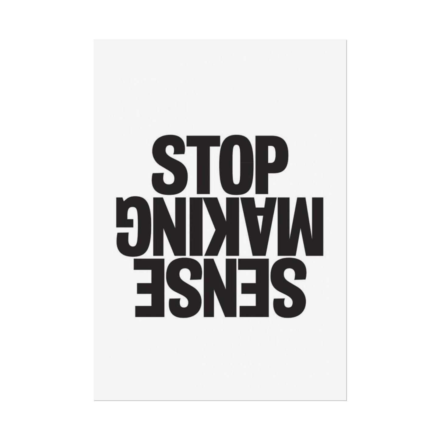 Stop Making Sense - Poster